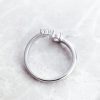 Silver Ring in Opal Arrow Design for Woman, Silver Jewelry to Spoil Yourself - Image 2