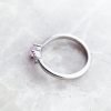 Silver Ring in Opal Arrow Design for Woman, Silver Jewelry to Spoil Yourself - Image 3
