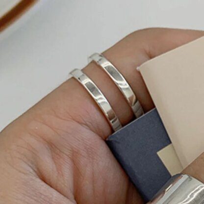 Exquisite 925 Silver Finger Rings: Adorn Your Fingers with Elegance - Image 4