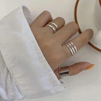 Exquisite 925 Silver Finger Rings: Adorn Your Fingers with Elegance - Image 5