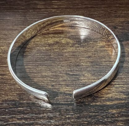Exquisite 925 Silver Plated Cuff Bracelet: Elevate Your Style - Image 6
