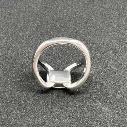 Silver Ring in Minimalist Design, Treat Yourself - Image 6