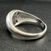 Silver Ring in Flower Gemstone Design for Woman, Treat Yourself - Image 3