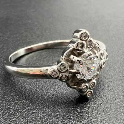 Silver Ring in Royal Design for Woman Spoil Yourself