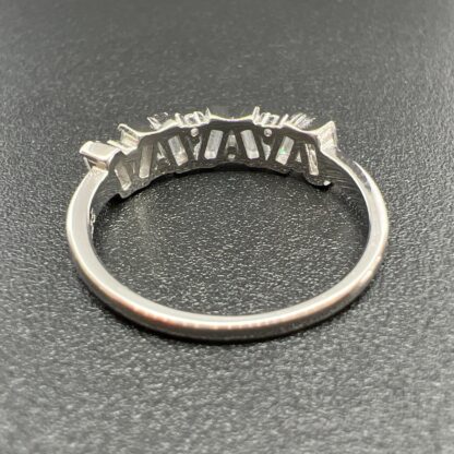 Silver Ring in Layered Gemstone Design for Woman, Spoil Yourself - Image 3