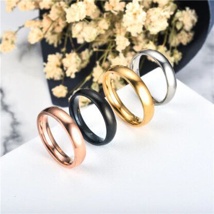 Unveiling the Brilliance: Superior Titanium Rings with High Polish - Image 5