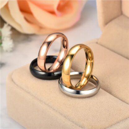 Unveiling the Brilliance: Superior Titanium Rings with High Polish - Image 2