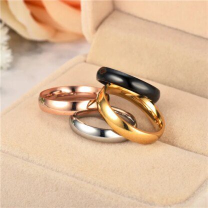 Unveiling the Brilliance: Superior Titanium Rings with High Polish - Image 3
