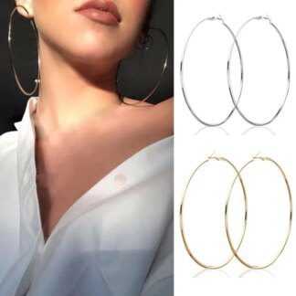 Captivating Circle Hoop Earrings: Elevate Your Style with Timeless Elegance
