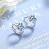 925 Silver Cat Footprint Hoop Earrings: A Purrfect Accessory for Cat Lovers - Image 3