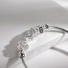 Exquisite 925 Silver Heart Bangles: Adorn Your Wrist with Love - Image 2