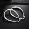 Exquisite 925 Silver Tear Drop Hooped Earrings: Elevate Your Style - Image 6