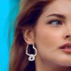 Captivating Heart-Shaped Sterling Silver Hoop Earrings: Elevate Your Style - Image 3