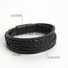 Vintage Leather Rope Braided Bracelet: Multi-Layered Charm for Your Wrist - Image 5